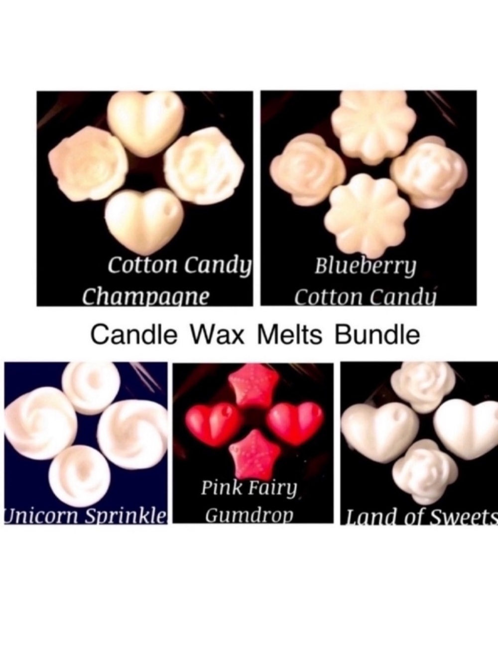 Cotton Candy Candle Wax Melt Set